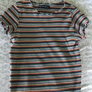 Brandy Melville rainbow top